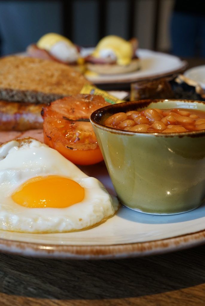 Delicious full English with free range eggs